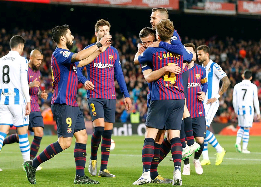 Barca có cơ hội vô địch La Liga sớm